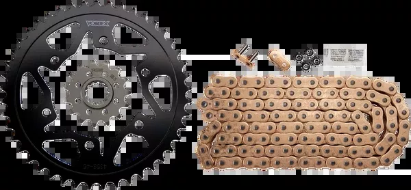 Vortex Chain And Sprocket Kit – HFRS – Gold – Yamaha FZ/MT-10