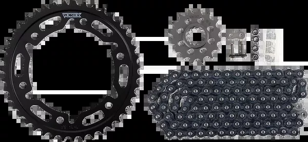 Vortex Chain And Sprocket Kit – WSS – Black – Honda CBR 600 RR