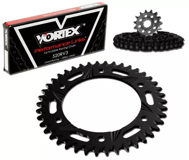Vortex CK7100 Chain and Sprocket Kit GFRA BMWS1000RR 09-11 (1D,ALU)