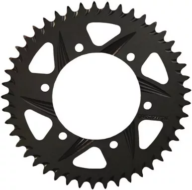 Vortex F5 Rear Aluminum Sprocket Black Hardcoat 47T - 435CK-47