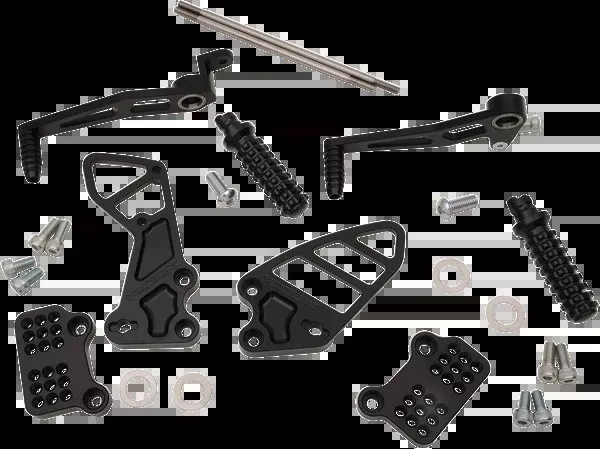 Vortex Rearset – Black – GSX-R