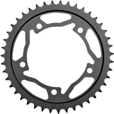Vortex Steel Rear Sprocket Black 44T - 251AS-44