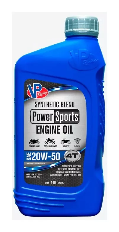 VP Racing Powersports Synthetic Blend Engine Oil