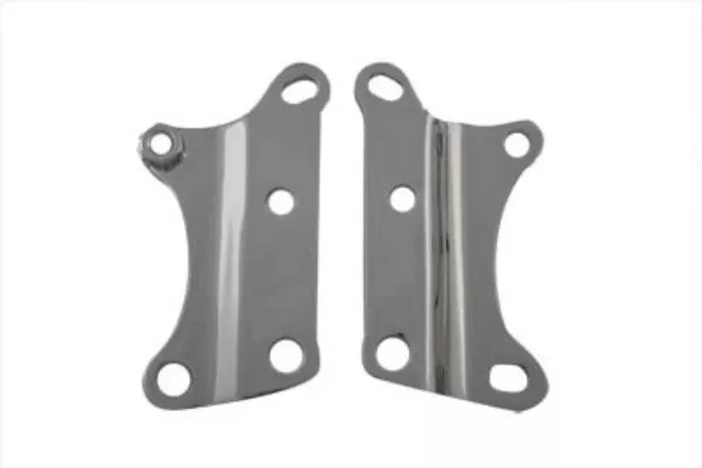 Vtwin Chrome Motorcycle Front Motor Mount Set L1984-2003 Harley Sportster XL