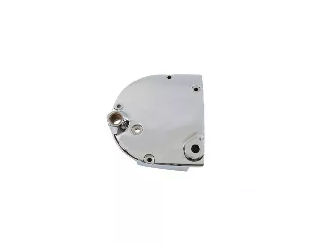VTwin Chrome Sprocket Cover & Stud Hole fits 1977-78 Harley Sportster Kick Start