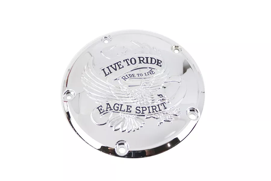 VTwin Eagle Spirit 5 Hole Derby Cover Kit 1999-2018 Harley Touring Softail FLT