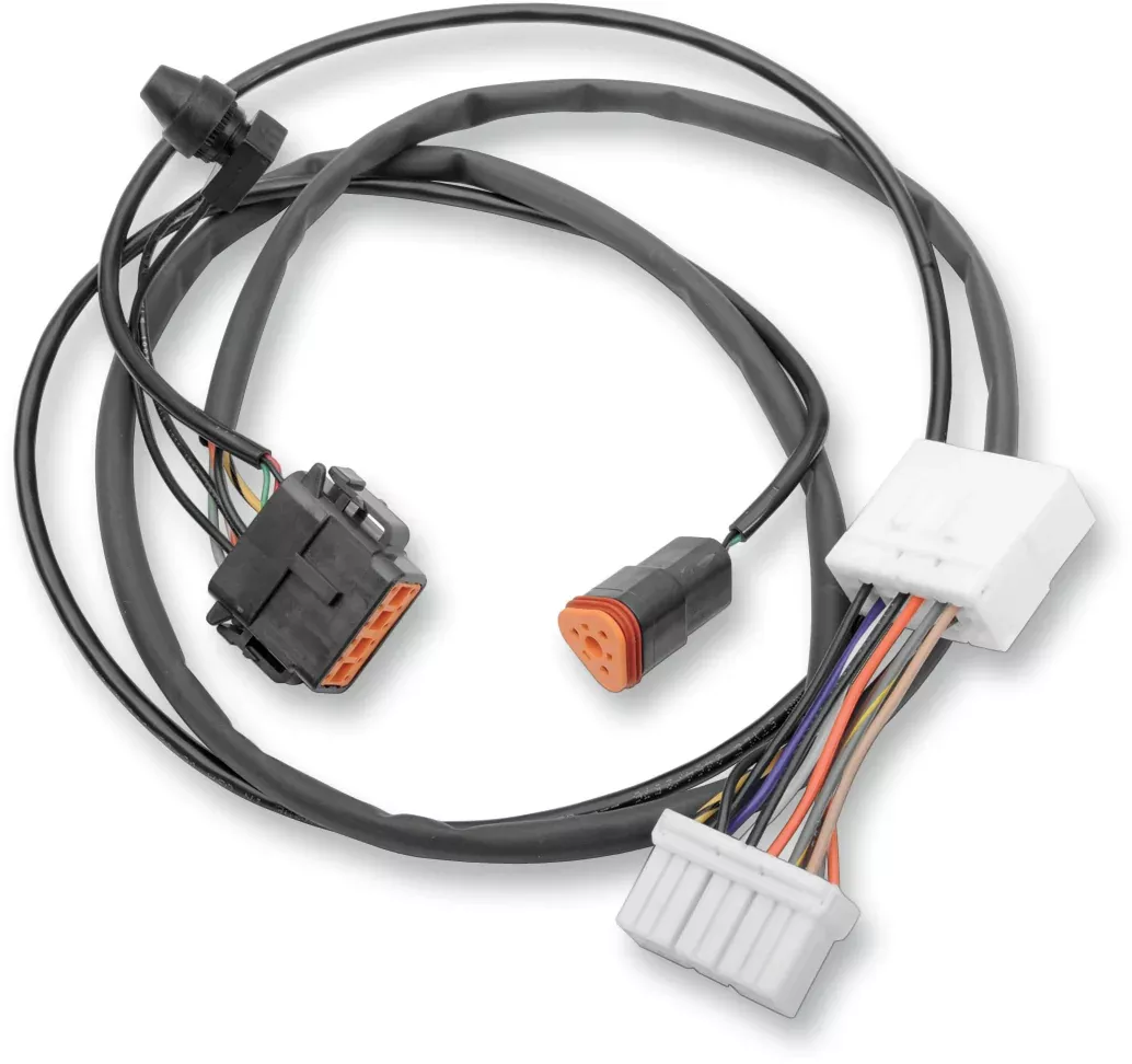 Vtwin MPH Electronic Speedo Speedometer & Harness for 96-97 Harley Touring FLHR