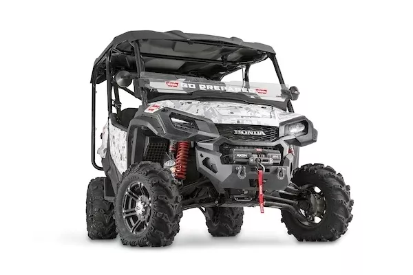 Warn Bumper with Integrated Winch Mount
