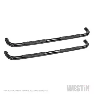 Westin 23-0975 E-Series Black Side Steps