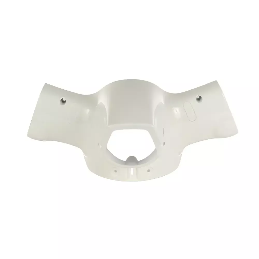 WHITE, LOWER HEADSET COVER HANDLE (KICK) - BODY