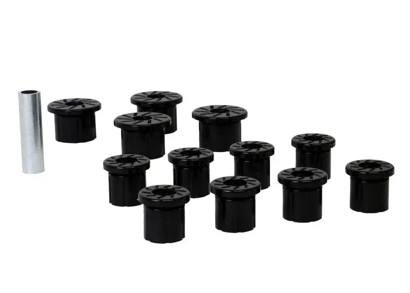 Whiteline 84-89 Toyota 4Runner/Pickup Rear Leaf Spring Shackle Bushing Kit W73469