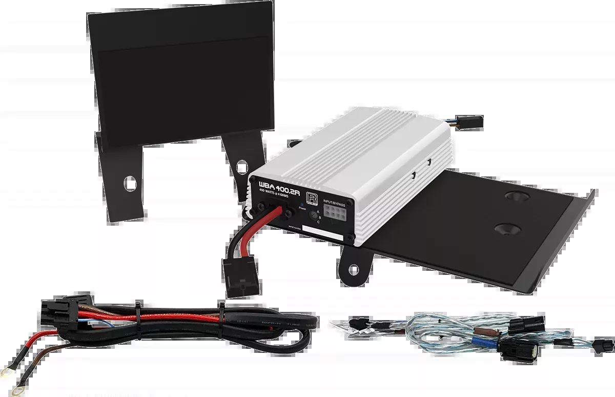 Wild Boar 2-Channel Front Fairing Amplifier Kit 2014-2023 Harley Touring Models