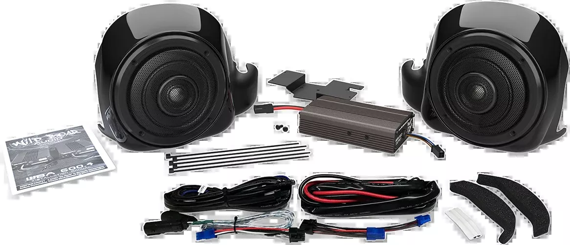 Wild Boar 300w Lower Fairing Speaker Kit 2014-2022 Harley Touring FLHTK FLTRU