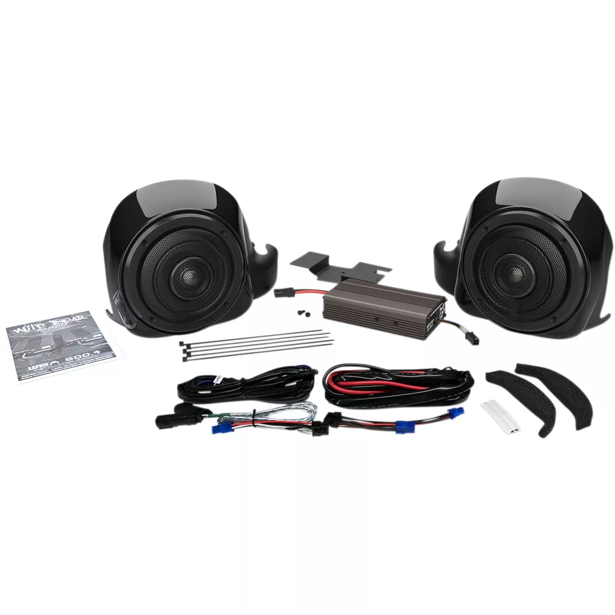 Wild Boar Audio Speaker And Amplifier Kit - WBA LC LWR KIT For Harley Touring 2014-2024