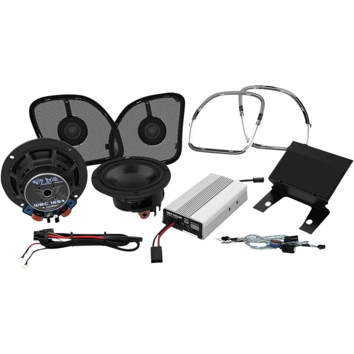 Wild Boar Audio Speaker And Amplifier Kit - WBARG KIT.2R For Harley Road Glide 2015-2024