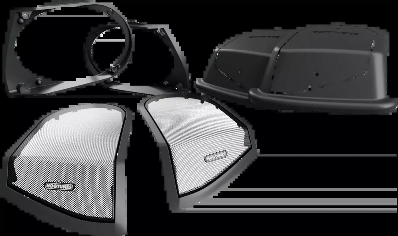 Wild Boar Rear Cut In Lid Kit for 6"x9" Speakers for 1998-2013 Harley Touring