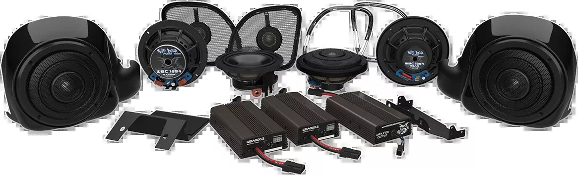 Wild Boar Whole Hog 900 watt 6 Speaker Kit for 2016-2022 Harley Road Glide FLTRU