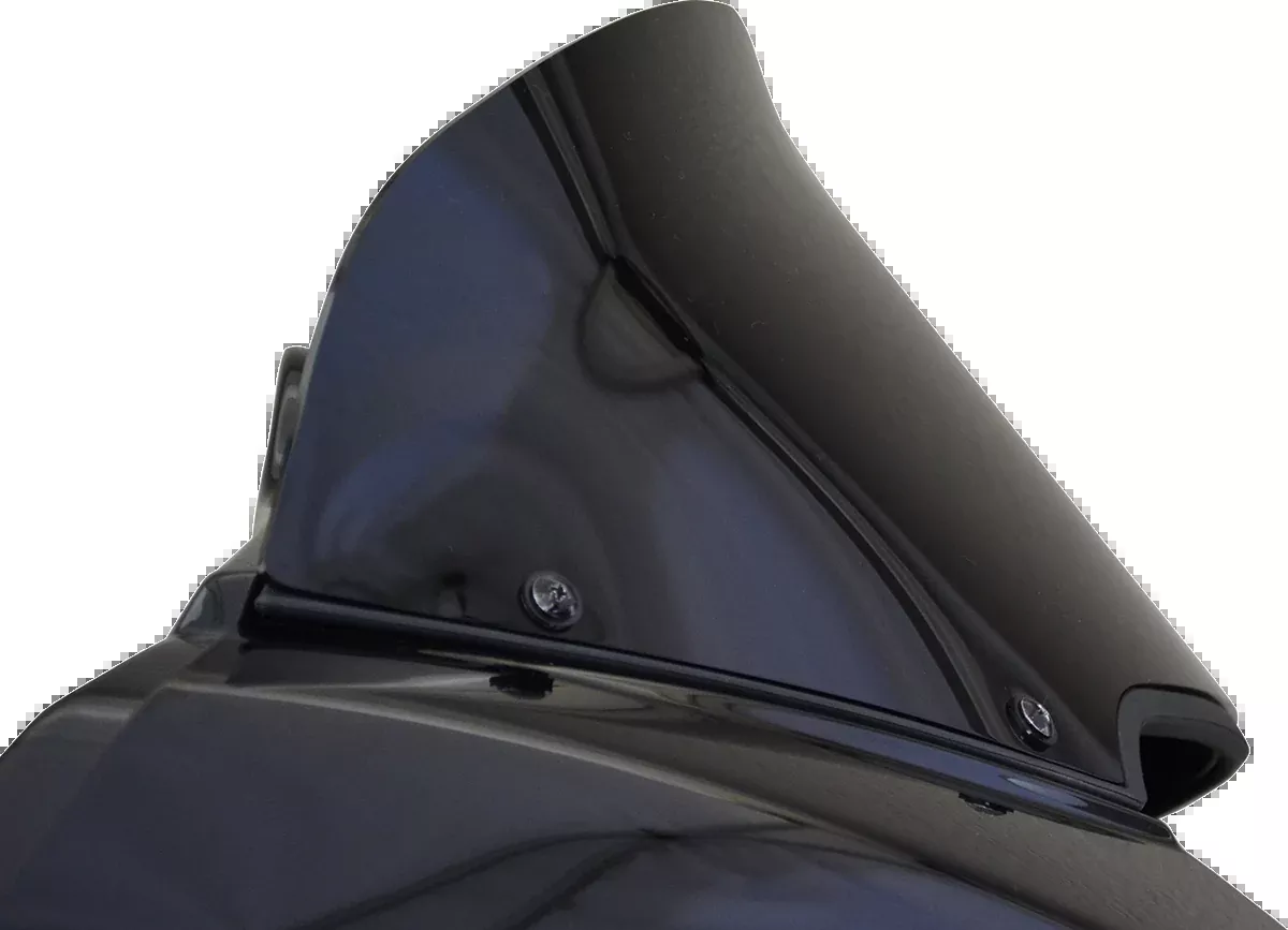 Wind Vest Black 9" Motorcycle Windshield fits 15-20 Harley Touring Road Glide