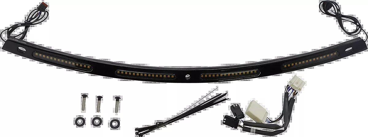 Windshield Trim - Sequential Turn Signals - Black