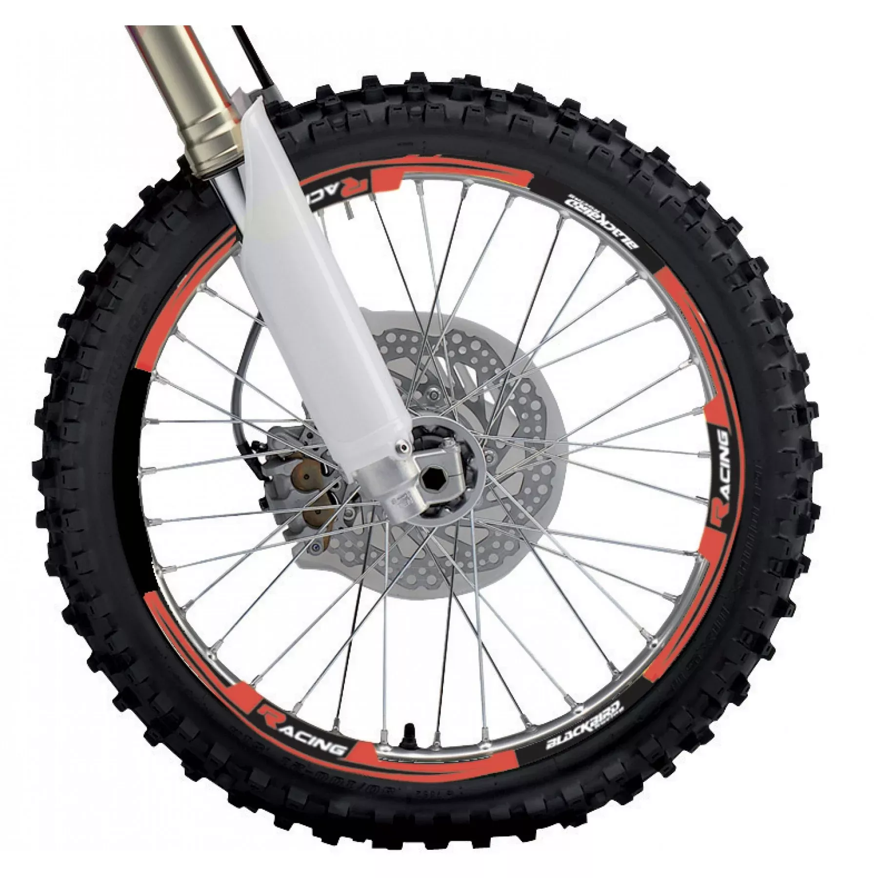 WING RIM STICKER RED, BLACKBIRD 5088/60