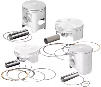 Wiseco 4628M08700 87.00mm 11:1 Compression Piston Kit for 416cc Motorcycle