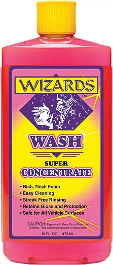 Wizards 16oz Super Concentrate Universal Motorcycle Bike Wash for Harley