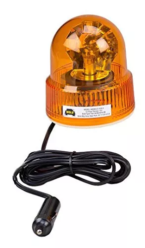 Wolo 3100-A Beacon Light Rotating Emergency Warning Light 12 Volt Amber Lens
