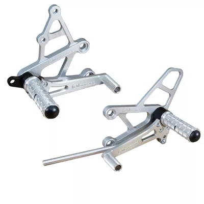 Woodcraft Kawasaki ZZR600 05-08 Rearsets Complete Kit