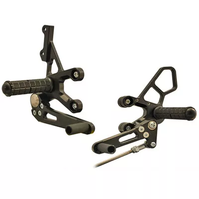 Woodcraft Suzuki SV1000/S 03-07 Rearsets Complete Kit Standard Shift