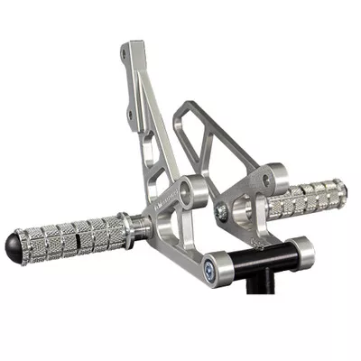 Woodcraft Suzuki SV650 99-02 Rearsets High Mount Basic Kit