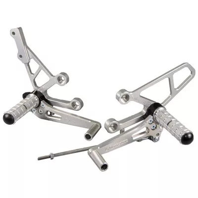 Woodcraft Suzuki SV650/S 99-02 Rearsets Complete Kit