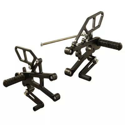 Woodcraft Triumph Daytona 675/R 13-17 Rearsets Complete Kit w/QS