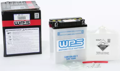 Wps Battery W/Acid 12N12A-4A-1 - 12N12A-4A-1