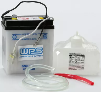 Wps Battery W/Acid 6N6-1D-2 - 6N6-1D-2