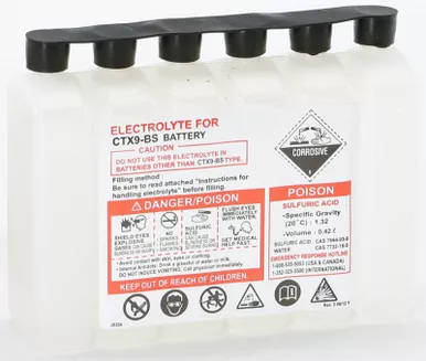 Wps Sealed Battery Electrolyte Pac K 450Cc – 450CC CTX