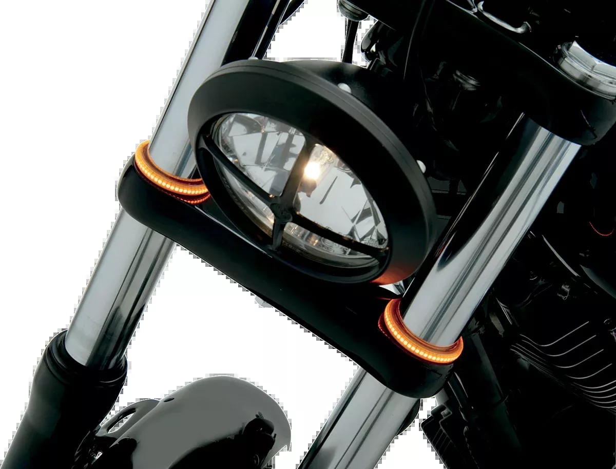 WRAPZ Fork Lights - 43 mm - Smoke Lens