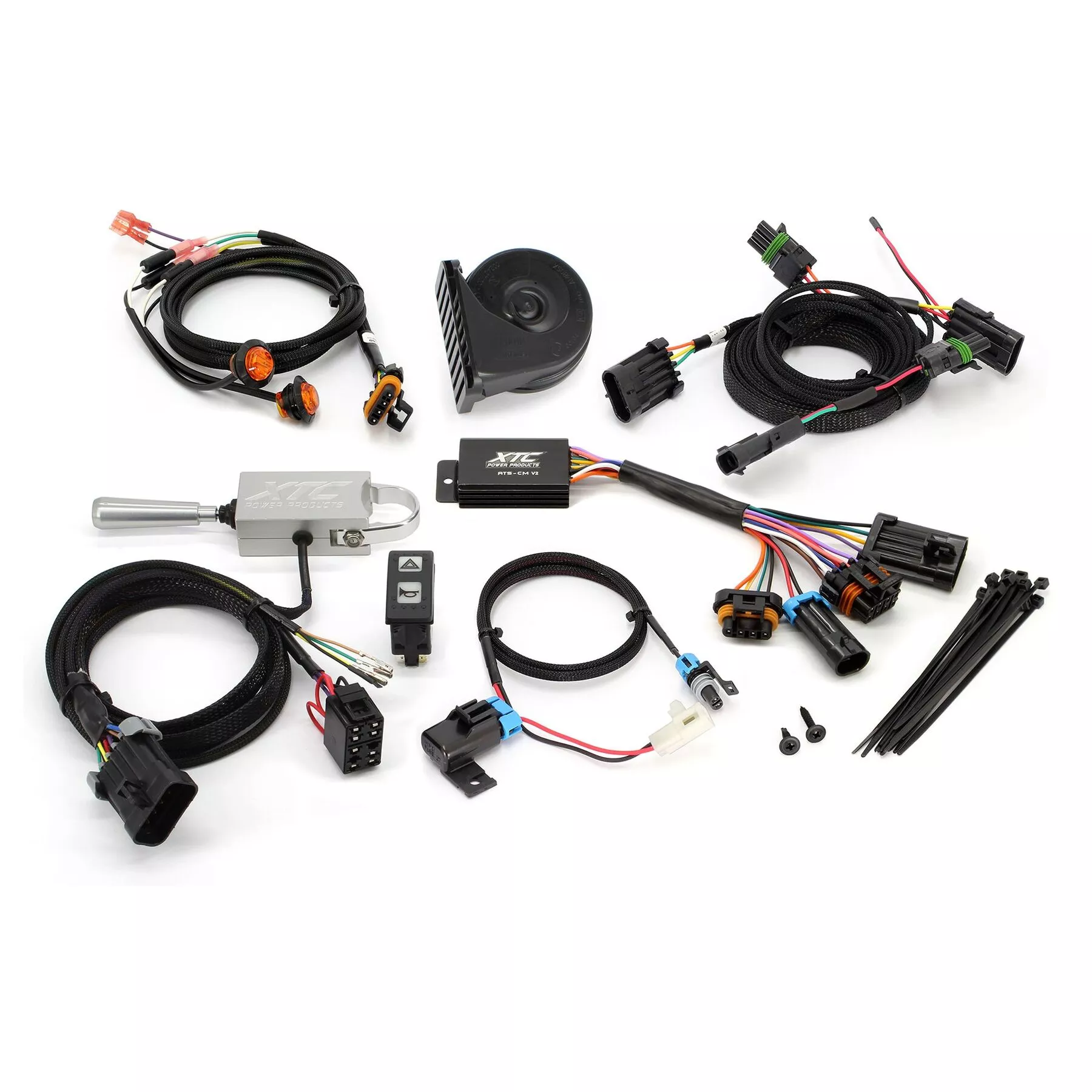 XTC Power Products Self-Canceling Turn Signal Kit w/Billet Lever Can-Am Maverick R 2024-2026