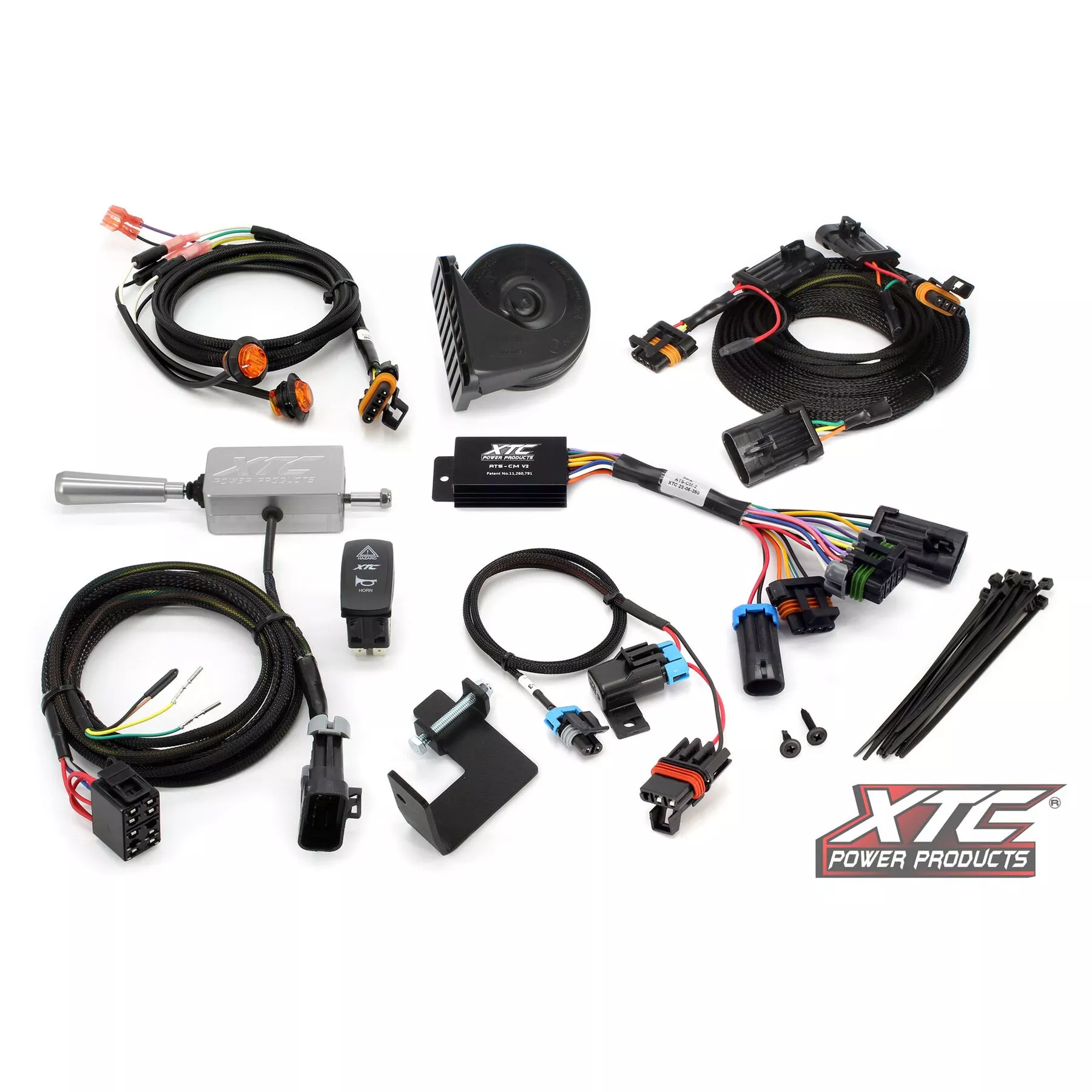 XTC Power Products Self-Canceling Turn Signal Kit w/Billet Lever Polaris RZR Pro R 2022-2026