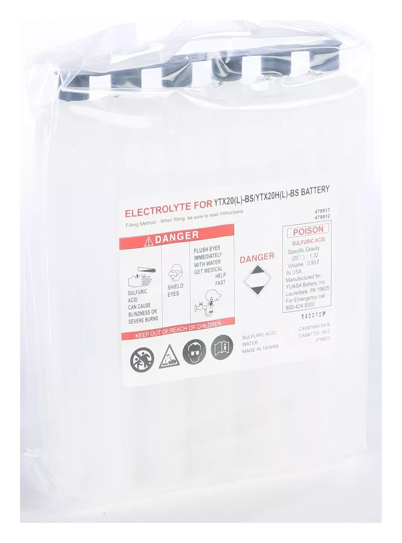 Yuasa YTX7L-BS Battery Acid