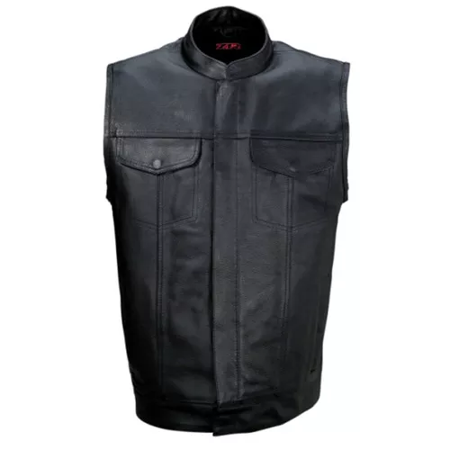 Z1R 30-06 Mens Leather Vest
