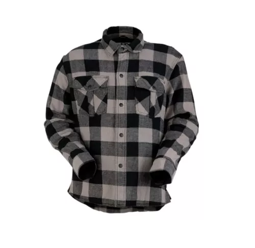 Z1R The Duke Mens Long Sleeve Flannel Shirt