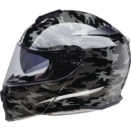 Z1R Solaris 2.0 Modular Helmet – Black / Gray Camo
