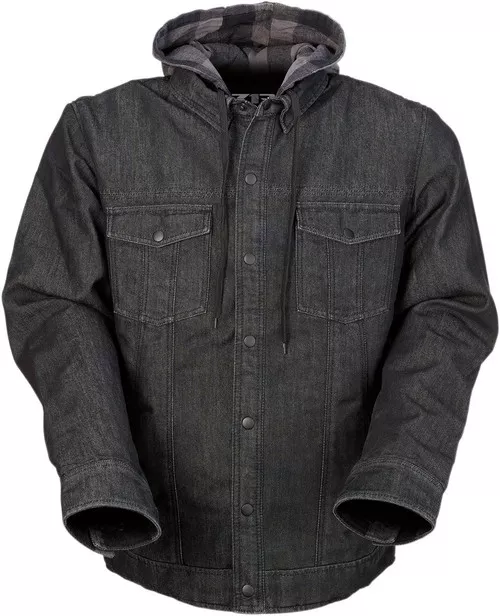 Z1R Timber Denim Mens Button Up Long Sleeve Shirt