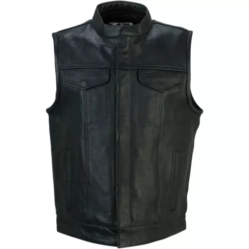 Z1R Vindicator Mens Leather Vest
